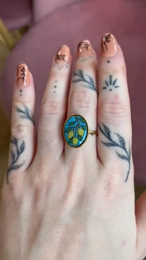 Bagues Bague Citron - Vue 4 sur 4