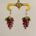 Boucles raisins Prune - Vue 3 sur 4