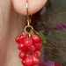 Boucles mini raisins framboise - Vue alternative