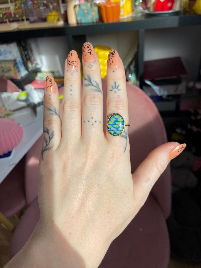 Bague Nymphéas - Image principale